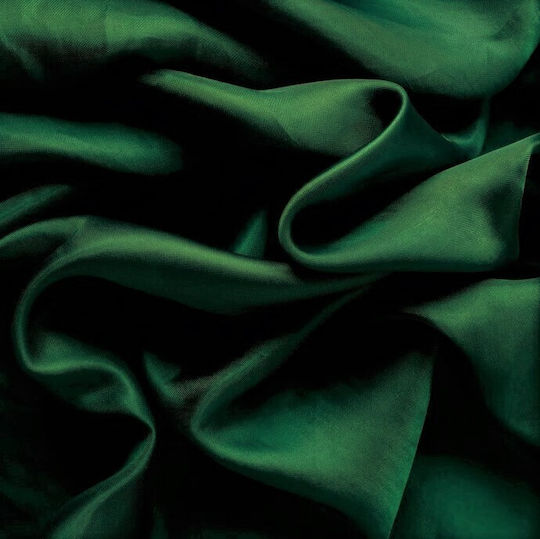 Kotonia Home Cearceafuri Pentru Hotel 220x240 Cm 100% Bumbac Deluxe Satin Damasc Verde Smarald