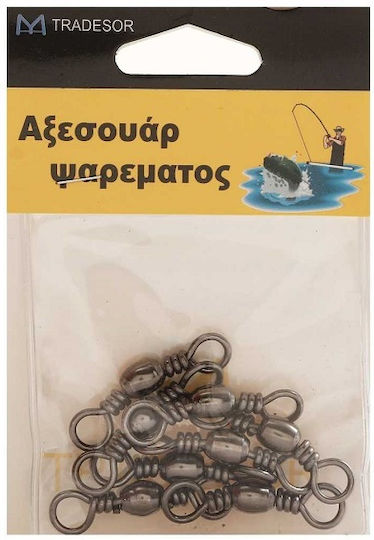 Angelgeräte Draht-Spaltring No2 Set 10 Stück