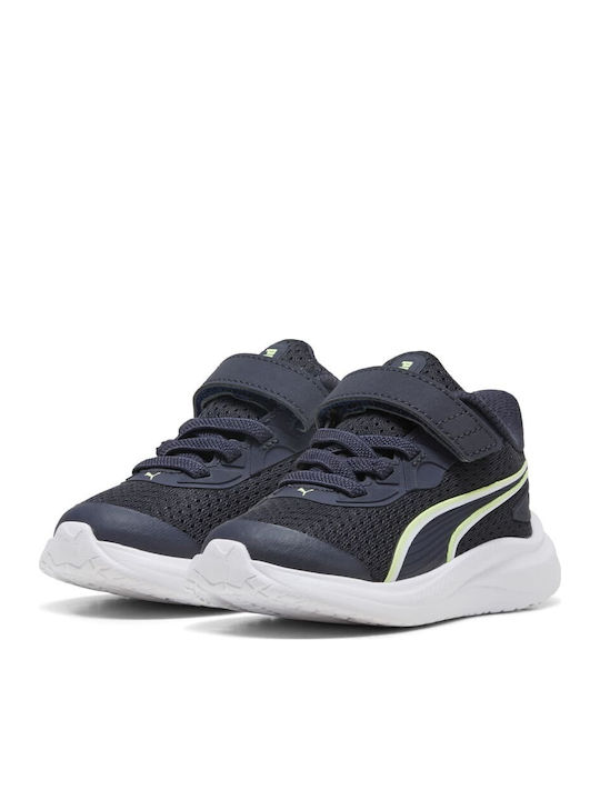 Skyrocket 2 Ac+ Inf Kids Sports Shoes Running with Hoop & Loop Closure Blue