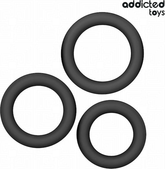 Addicted Toys Σετ Δαχτυλίδια Πέους Σιλικόνης