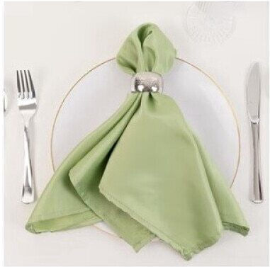 Kotonia Home Set 10 Bucăți Șervețele de Masă Verde Pistachio 45x45cm Kotonia Home Set 10 Bucăți Șervețele de Masă Verde Pistachio 45x45cm