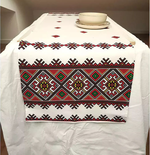 Kotonia Home Set Șervețele de Masă Rustice 45x150cm Kotonia Home Set Șervețele de Masă Rustice 45x150cm