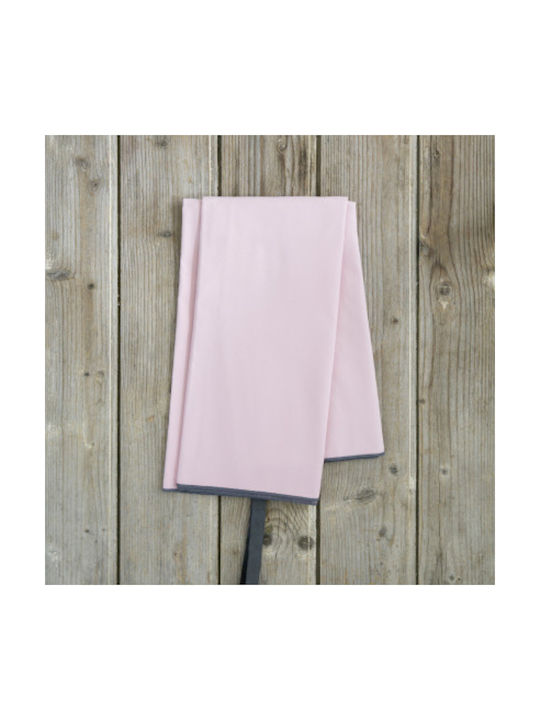 Nima Riva Microfiber Pink Gym Towel 90x50cm