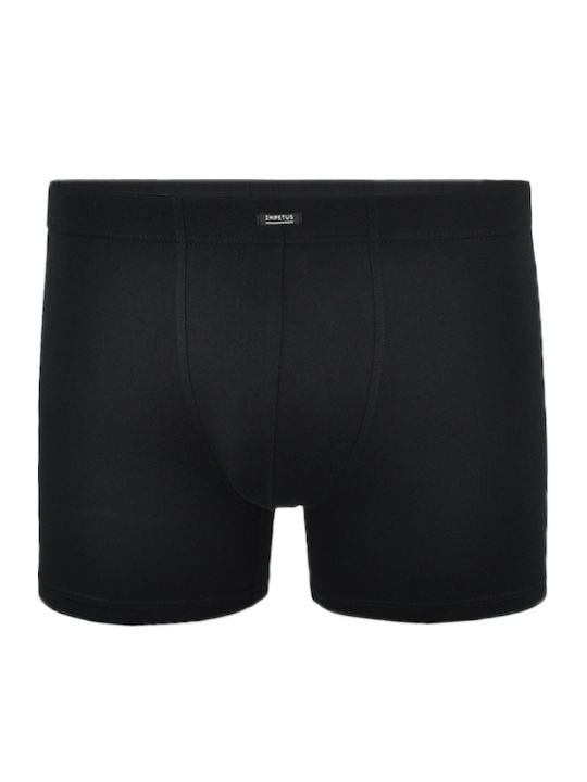 Herren Boxershorts Schwarz 1Packung