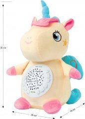 Milly Mally Plush Teddy Bear with Sound for Newborns 23 cm