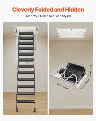 Vevor 11 Steps Boat Ladder