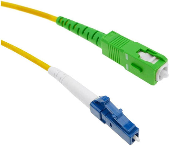 Techly Καλώδιο Οπτικής Ίνας SC/APC-LC/UPC 1m