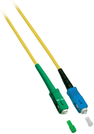 Techly Καλώδιο Οπτικής Ίνας SC/APC-SC/UPC 2m