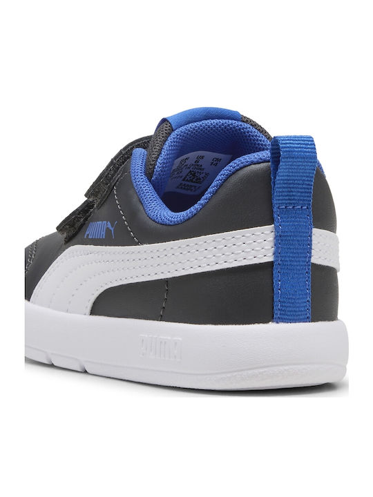 Courtflex V3 V Inf Kids Sneakers with Scratch Navy Blue