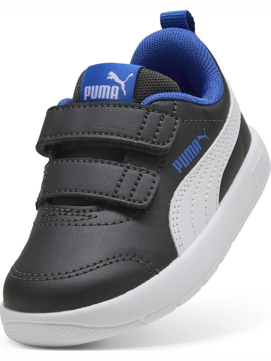 Courtflex V3 V Inf Kids Sneakers with Scratch Navy Blue