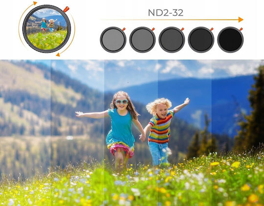 K&F Concept Filtru CPL / Difuzie Cu diametrul 52mm pentru obiective foto