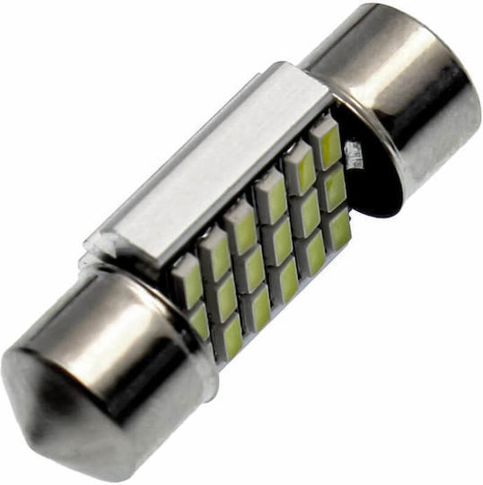 Lamps Car & Motorcycle C5W Canbus LED 6500K Cold White 12V 1pcs