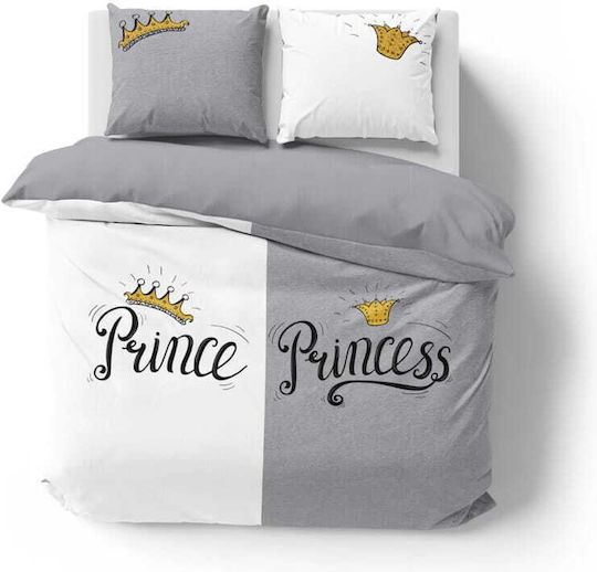 Detexpol Set Huse Pentru Pilote 100% Bumbac 160x200cm Simplu Cu Față De Pernă Bej