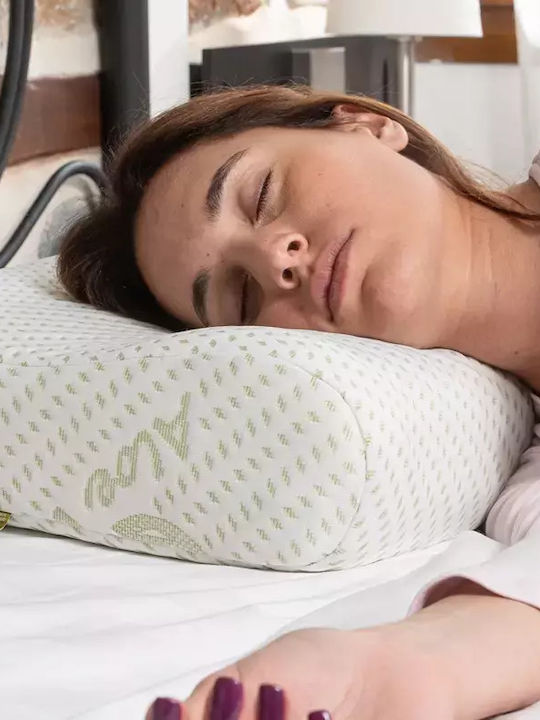 Alpha Foam Advance Aloe Vera Μαξιλάρι Ύπνου Memory Foam Ανατομικό 40x60x12cm