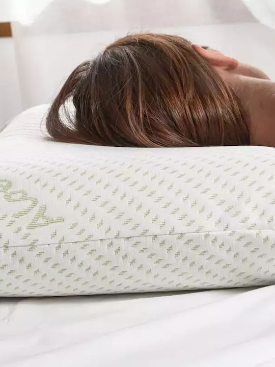 Alpha Foam Repose Aloe Vera Μαξιλάρι Ύπνου Memory Foam Ανατομικό 40x56x11cm