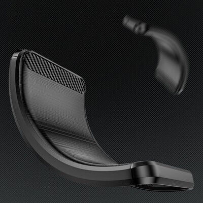 Powertech Калъф Carbon Mob-2007 Samsung S24 Ultra Черен