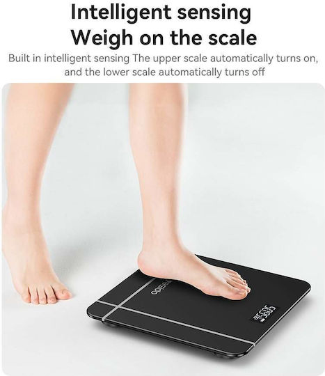 Digital Bathroom Scale Black YID000518