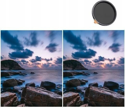 K&F Concept Filtru CPL / Difuzie Cu diametrul 72mm pentru obiective foto