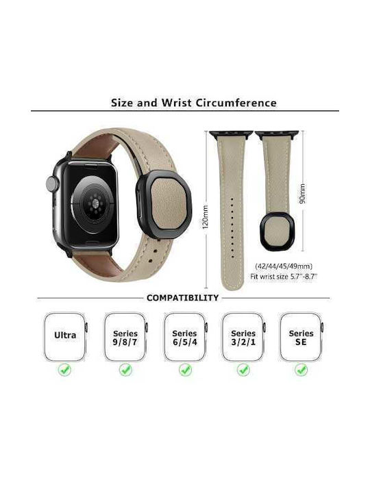 Kalebol Λουράκι Δερμάτινο Πράσινο (Galaxy Watch Ultra / Ultra 2Apple Watch 44/45/46mm/Ultra 49mm)