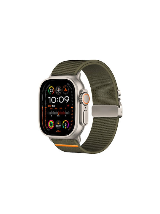 Kalebol Strap Fabric Green (Apple Watch 10, Ultra 2, Ultra, 9, 8, 7)