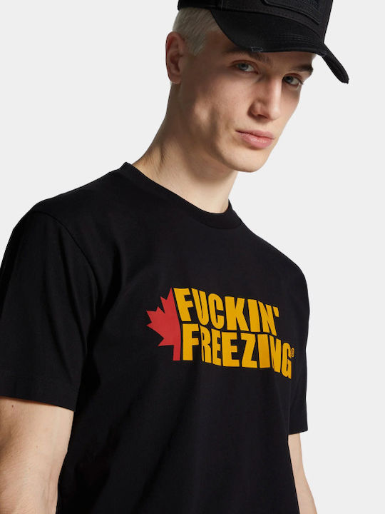 T-shirt Μαυρο