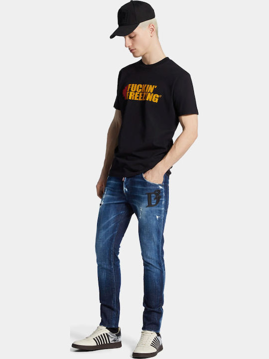 T-shirt Μαυρο