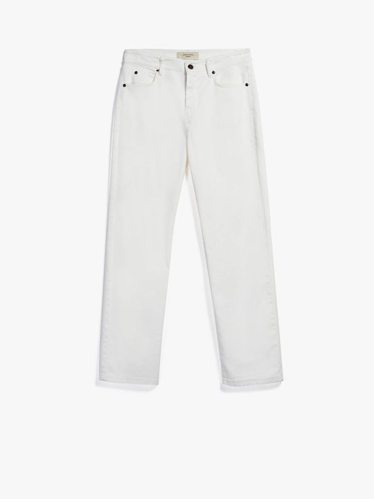 Ago Women's Jean Trousers White