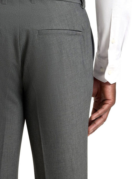 P-genius Hose Chino Elastisch in Schlanker Passform Gray