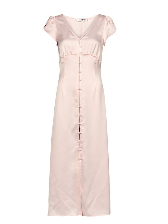 Sommer Maxi Abendkleid Rosa