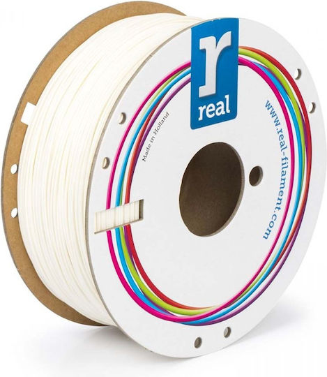 Real Filament Tough PLA 3D Printer Filament 1.75mm White 1kg 1pcs (Spool)