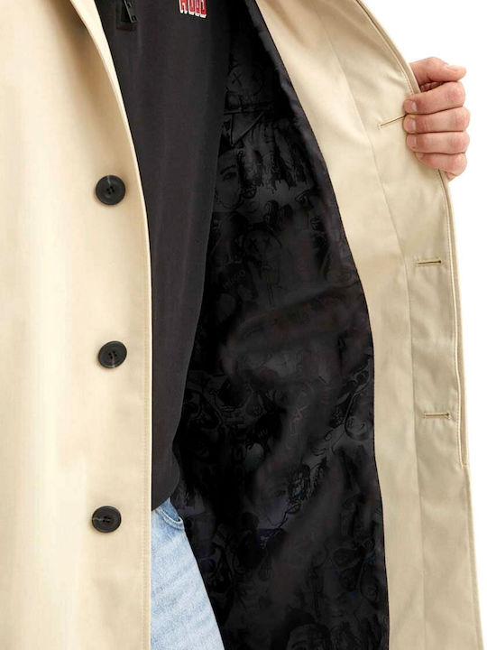 Maver2431 Men's Coat Beige
