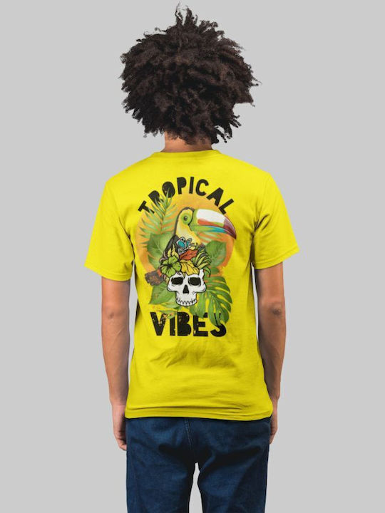 Tropical Vibes T-shirt Black