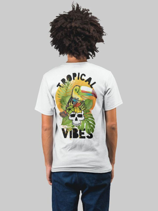 Tropical Vibes T-Shirt Rosa