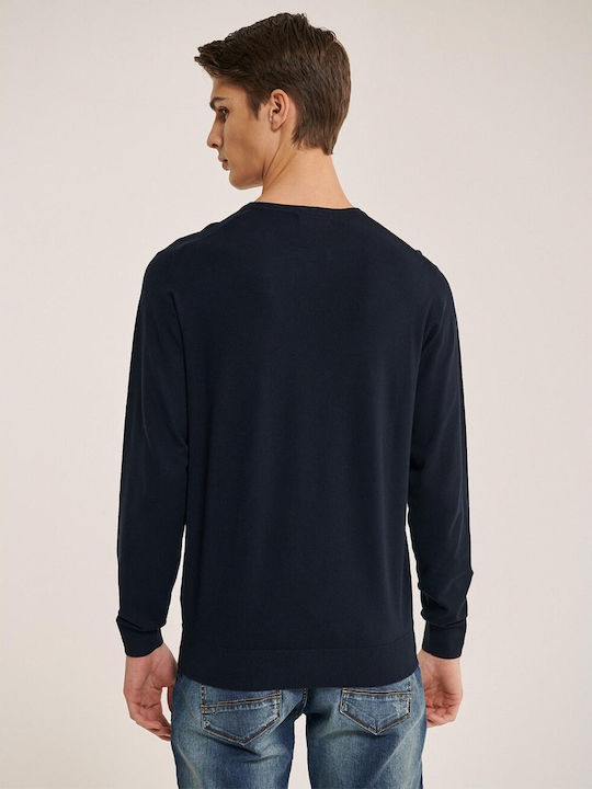 Blue Knitted Sweater