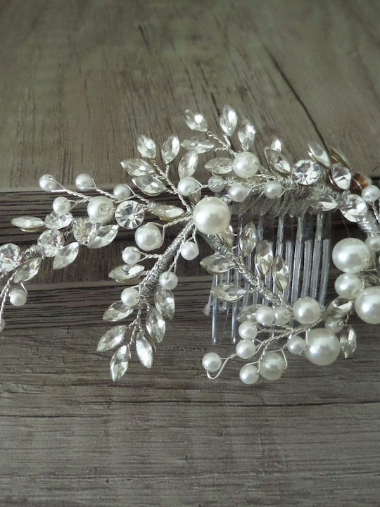 Bridal Quaff Comb K629 Sil-k629
