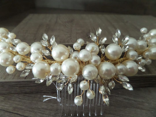 Bridal Quaff Hair Comb K622 Sil-k622