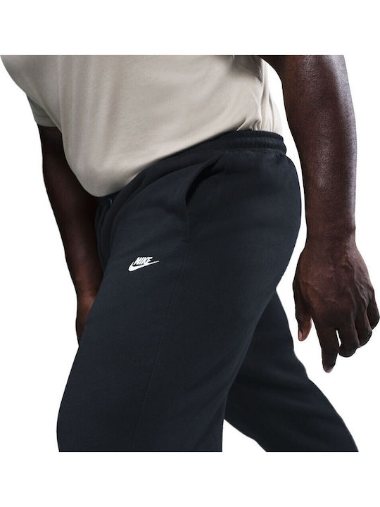 Sweatpants with Elastic Black