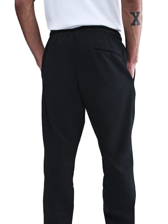 Sweatpants with Elastic Black