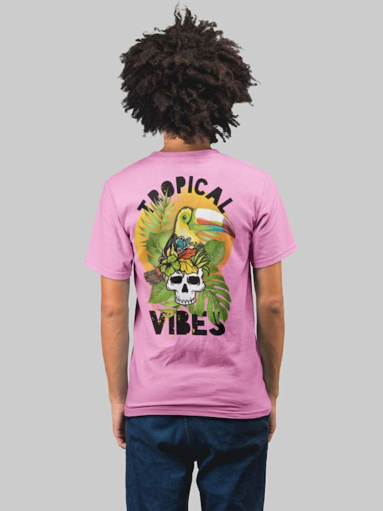 Tropical Vibes T-shirt Emerald