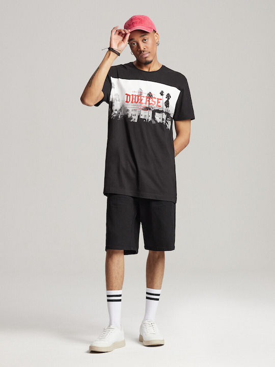 Diverse T-shirt Citylane 2 Black
