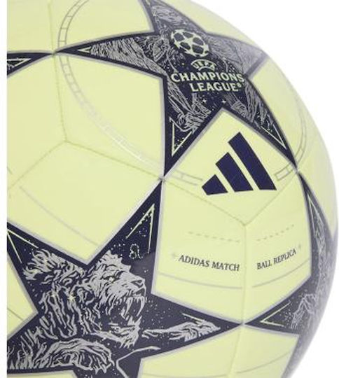 adidas UCL Real Madrid Club Soccer Ball Yellow