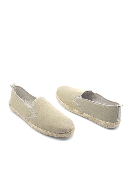 Material Slip-on-uri pentru bărbați Bej