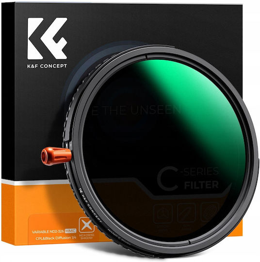 K&F Concept Filter CPL / Diffusion Durchmesser 77mm für Kameraobjektive