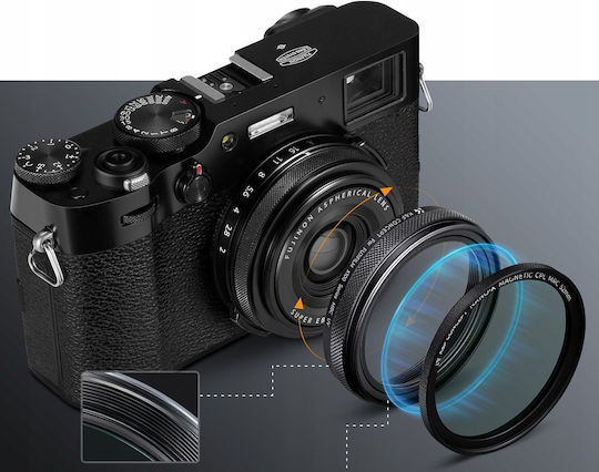 K&F Concept UV Filter with MRC Coating (Scratch Resistant) for Camera Lenses