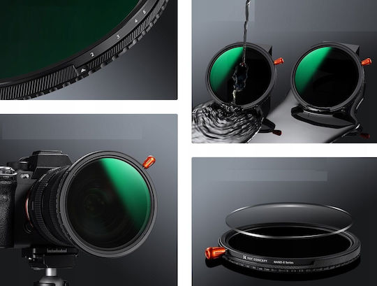 K&F Concept Filtru CPL / Difuzie Cu diametrul 67mm pentru obiective foto
