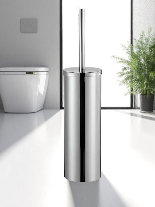 Inox Coș de gunoi pentru baie Gri