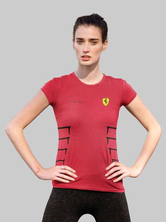 Carlos Sainz Ferrari W T-shirt White