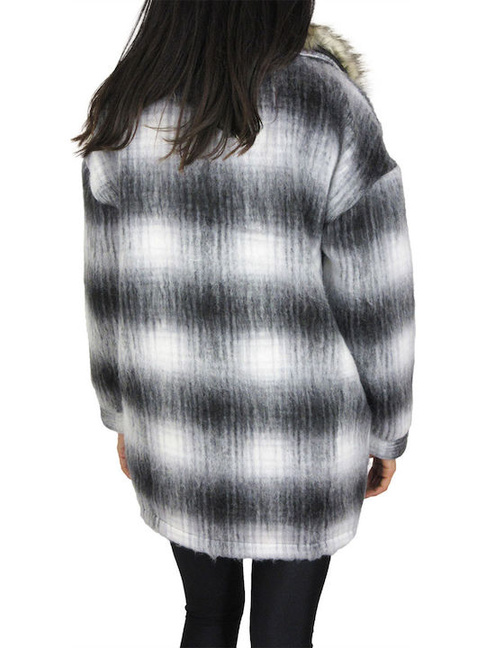 Bellfield Γυναικείο Ημίπαλτο Γούνα Widnes Regular Fit Bel-7963