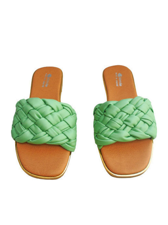 Blondie Anatomische Pantoffeln Mint Flexible Sohle Made in Greece Blondie Anatomische Pantoffeln Mint Flexible Sohle Made in Greece