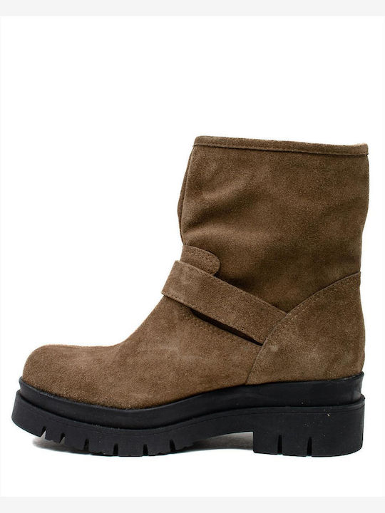 Stiefeletten Damen Leder Zakro Collection Sb-9-fw22-23 Purpur Purpur